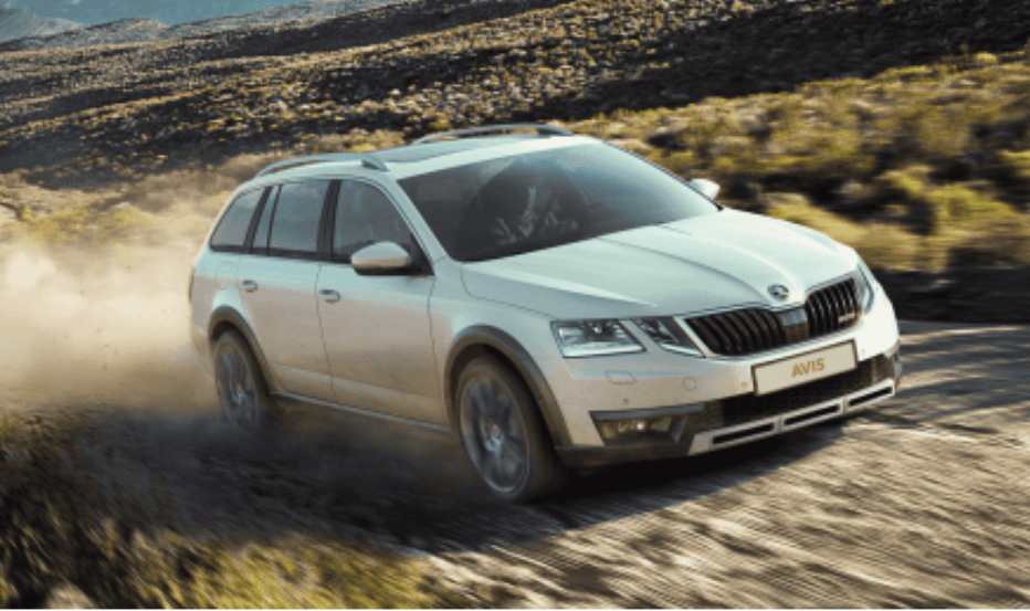 Škoda Octavia v top výbave na dlhodobý prenájom od Avis Maxirent.